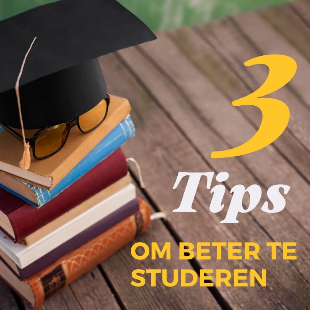 3 tips om beter te studeren